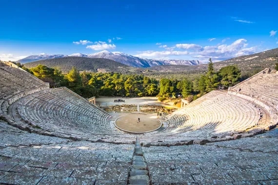 Le théâtre d'Epidaure 